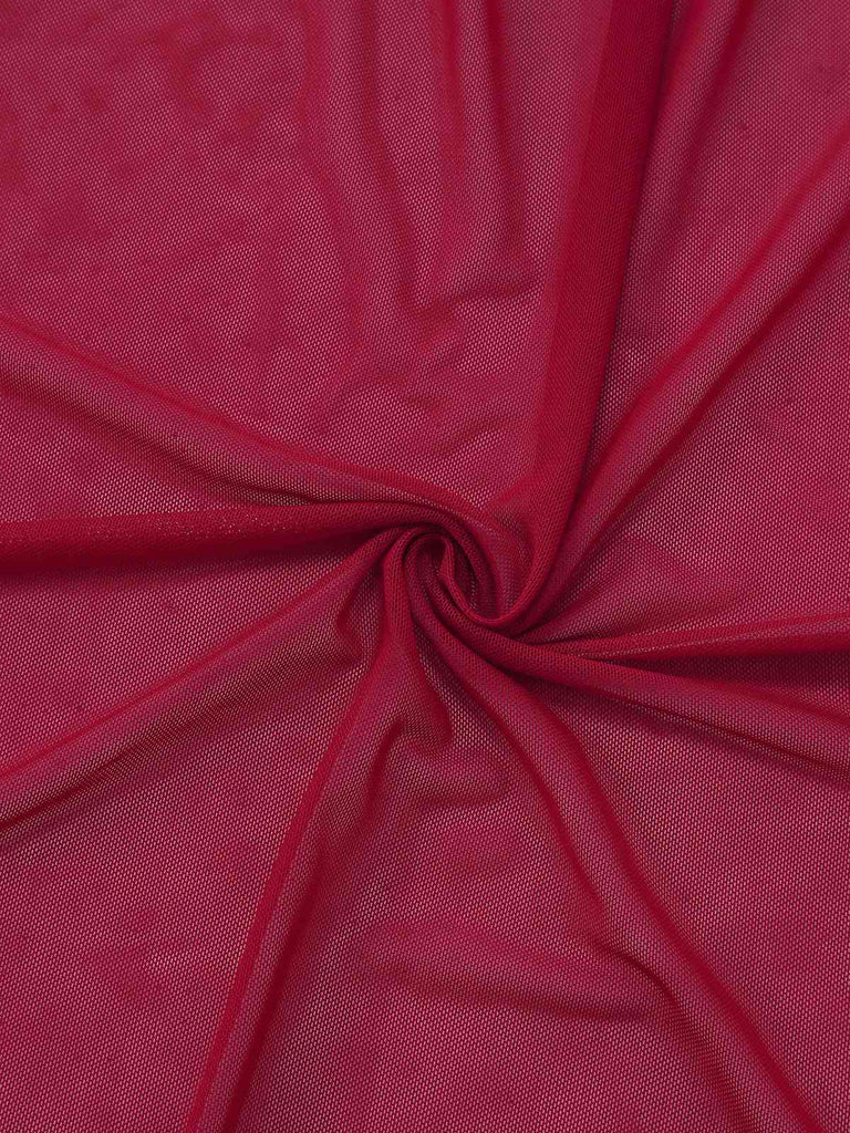 Nuisette en maille unie volants épaules dénudées et fente années 1930