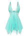 1980s Lace Mesh Sleepwear Classic Nightgown 4
