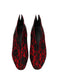 Pointu Orteil V-Cut Empeigne Dentelle Petit Talon Escarpins 13