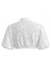 3PCS Robe Velours Jacquard Bleu Foncé & Tablier & Haut en Dentelle Années 1950 10