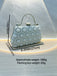 Blanc Vintage Perle Pochette Bags Années 1970 3