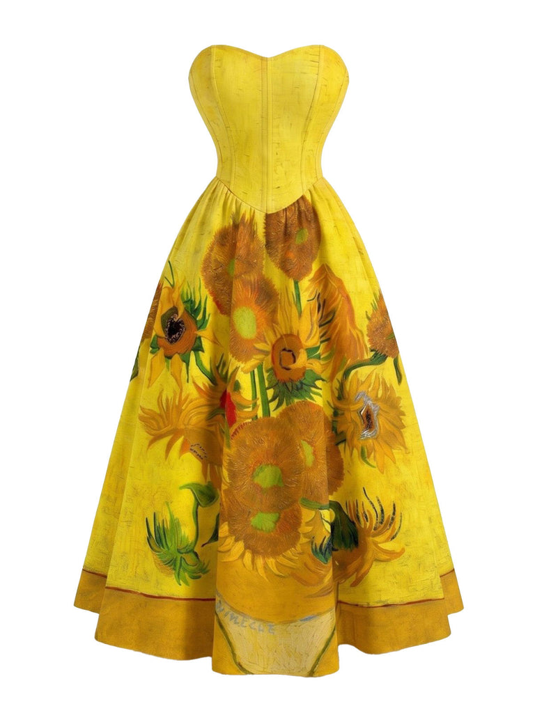 Robe Évasée à Pois Col Claudine avec Ceinture années '50 2