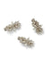 Barrette Argentée à Strass et Cristaux en Étoile Rayonnante - 2