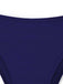 Detail view of the built-in swim briefs attached under the flared skirt for comfort and modesty.