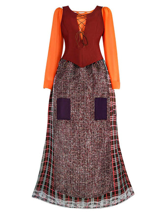 Costume de sorcière Mary Sanderson Halloween années 1970