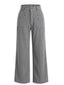 Pantalon gris velours côtelé jambes larges et poches plaquées années 1950