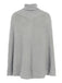Pull en Maille à Col Roulé et Manches Superposées Style Cape Années 1950 - 2