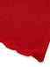 Close-up of red fabric with a white background