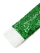 Robe verte de Noël à épaules dénudées, fausse fourrure blanche et sequins Années 1980 - 5