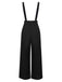 2PC Années 30 Chemisier Rayé et Pantalon à Bretelles