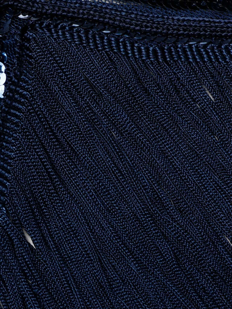 Robe Charleston Vintage Année 20 Gatsby à Franges Paillettes Soirée Cocktail