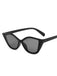 Lunettes de soleil de plage à monture transparente rétro