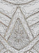 Robe Charleston Blanc Vintage Années 20 à Franges Paillettes Gatsby