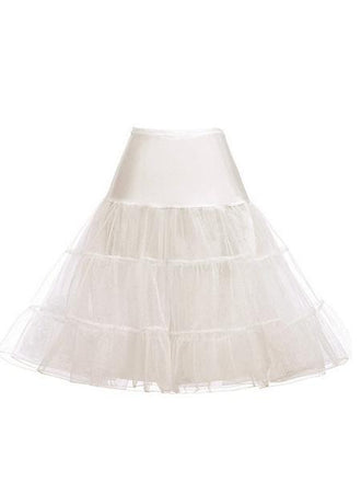 Jupon Vintage à Grande Taille Années 50 en Tulle Rétro Chic
